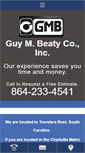 Mobile Screenshot of guymbeatycosc.com